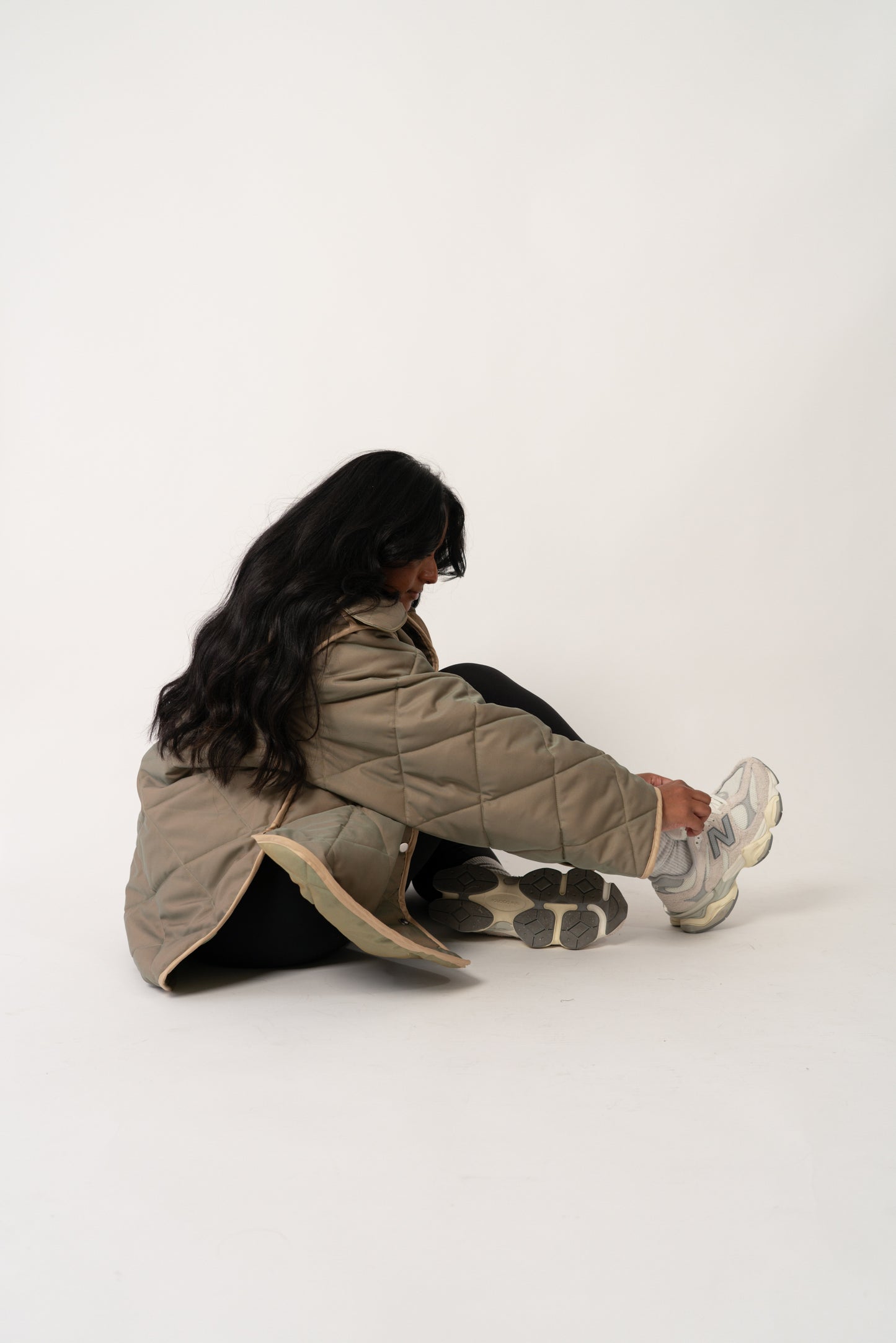 Elias Quilted Jacket Sage