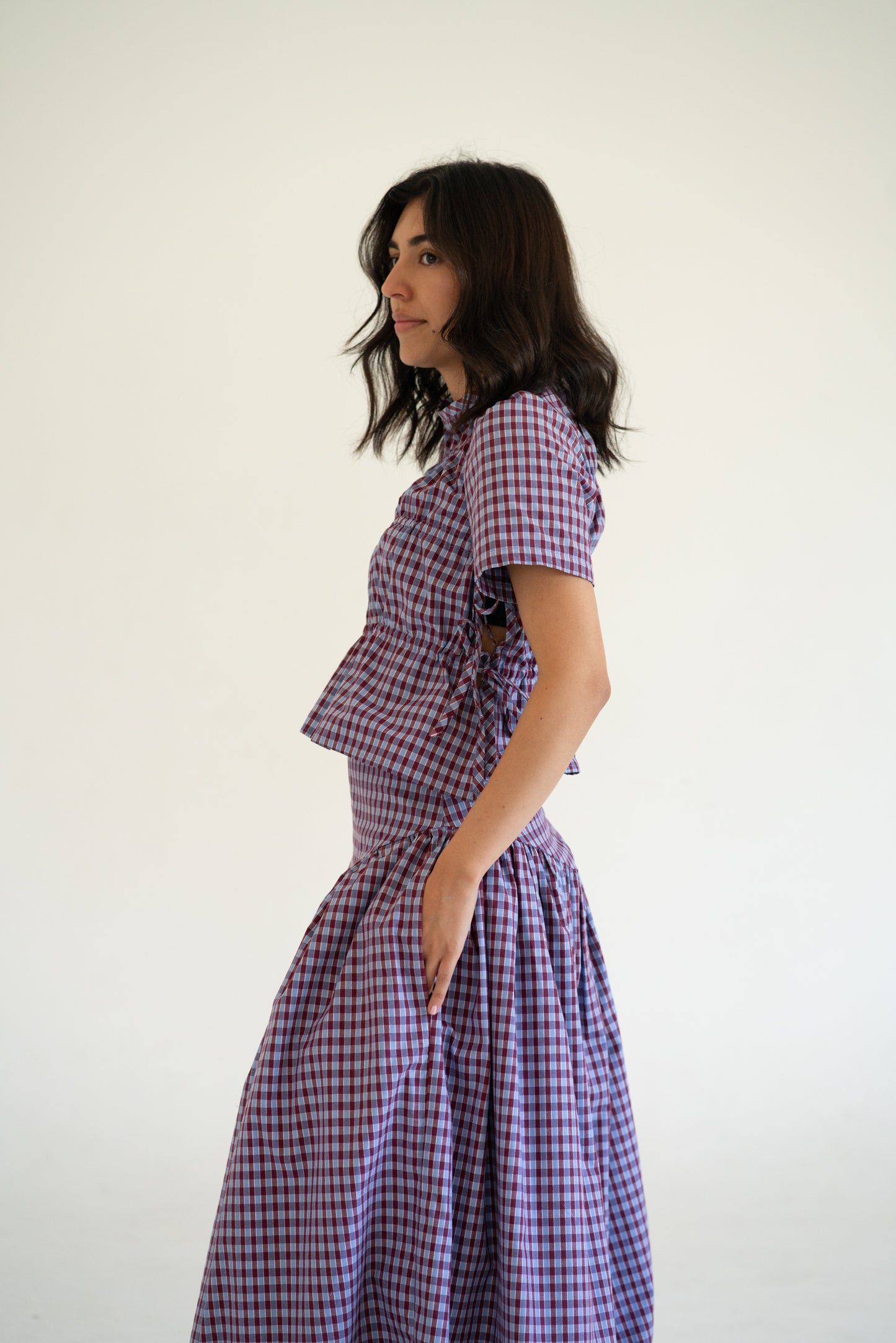 Sarah Skirt Ellison Check