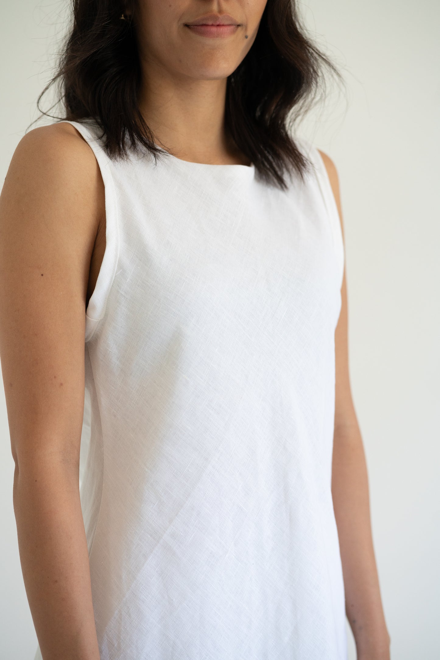 Eden Midi Linen Dress