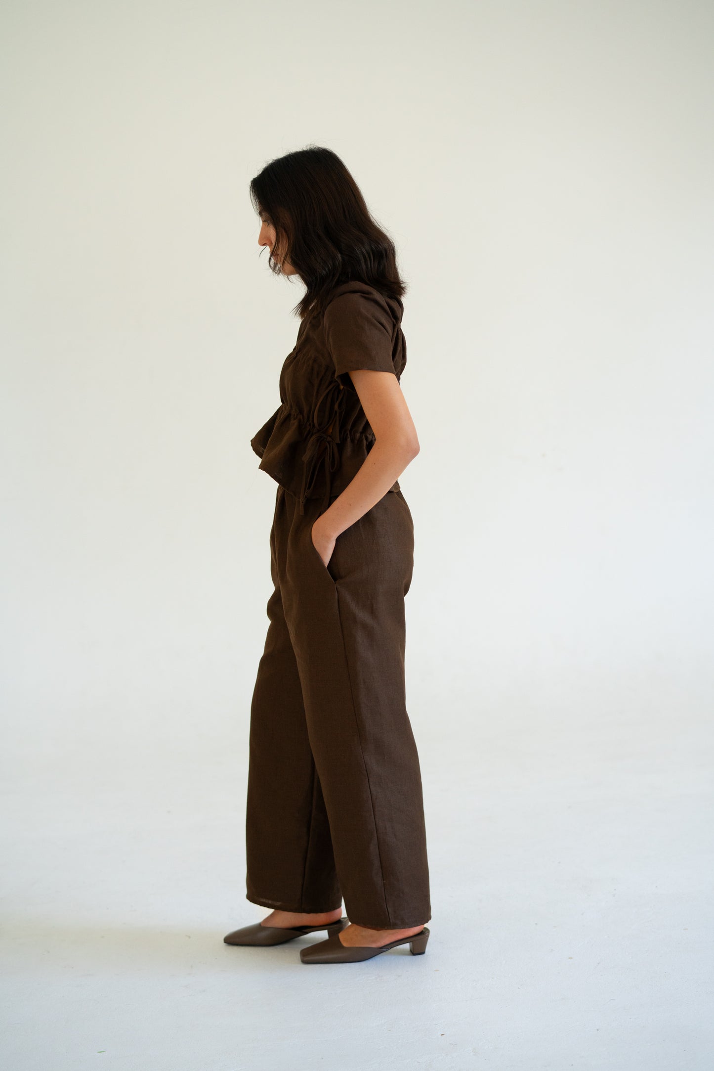 Eden Shirt Chocolate