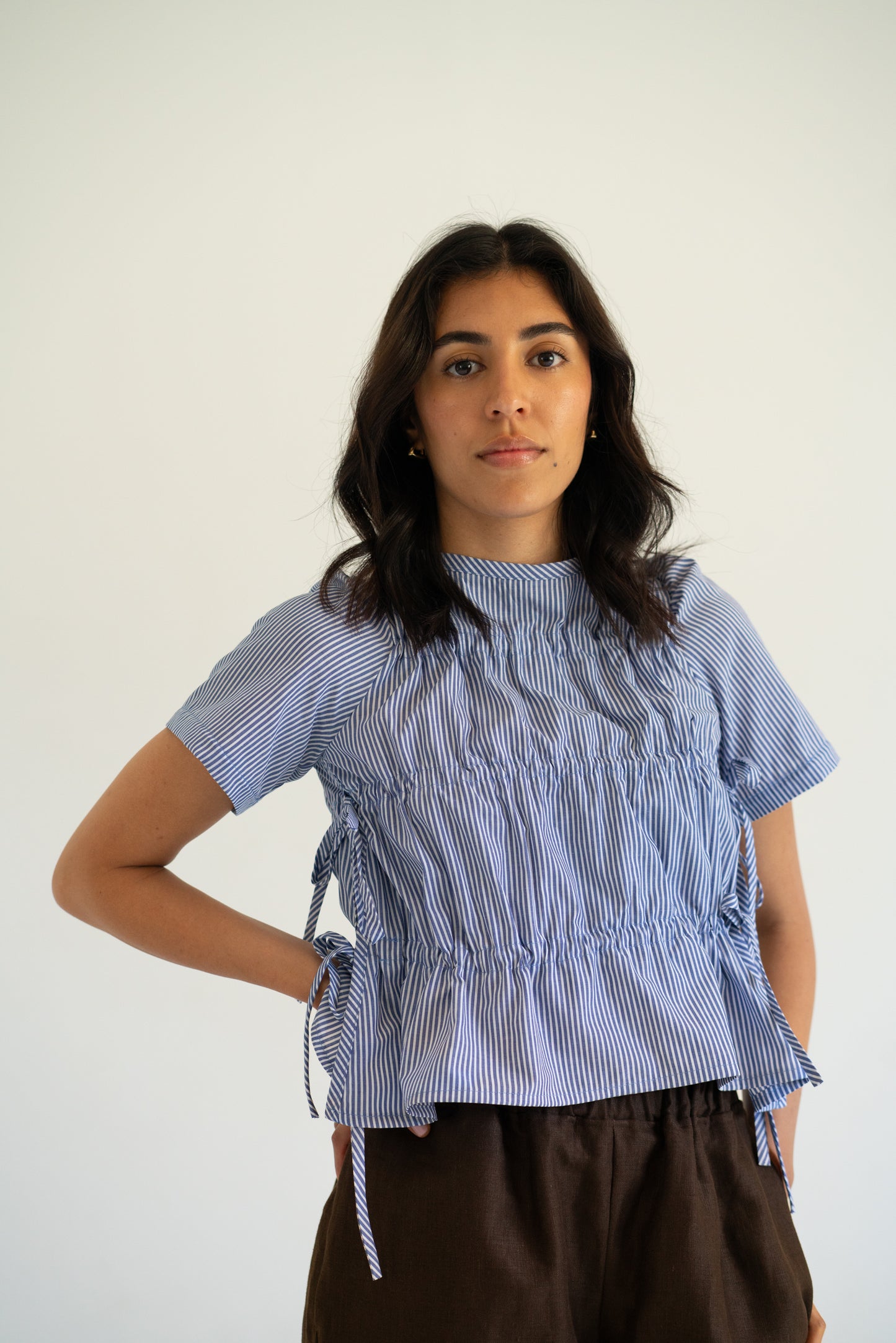 Eden Shirt Blue Stripe