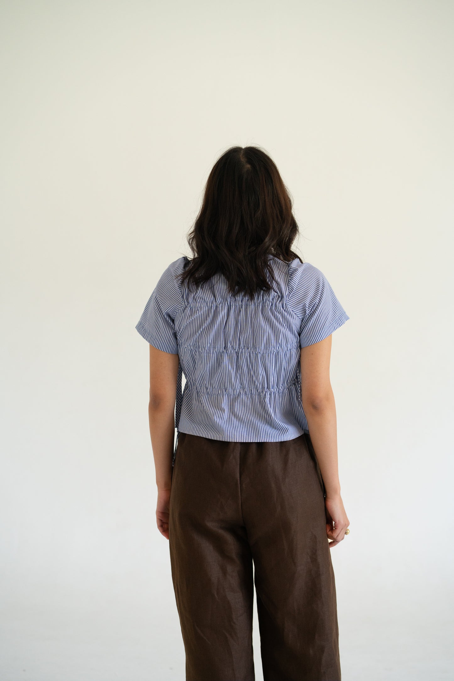 Eden Linen Pants Chocolate Brown