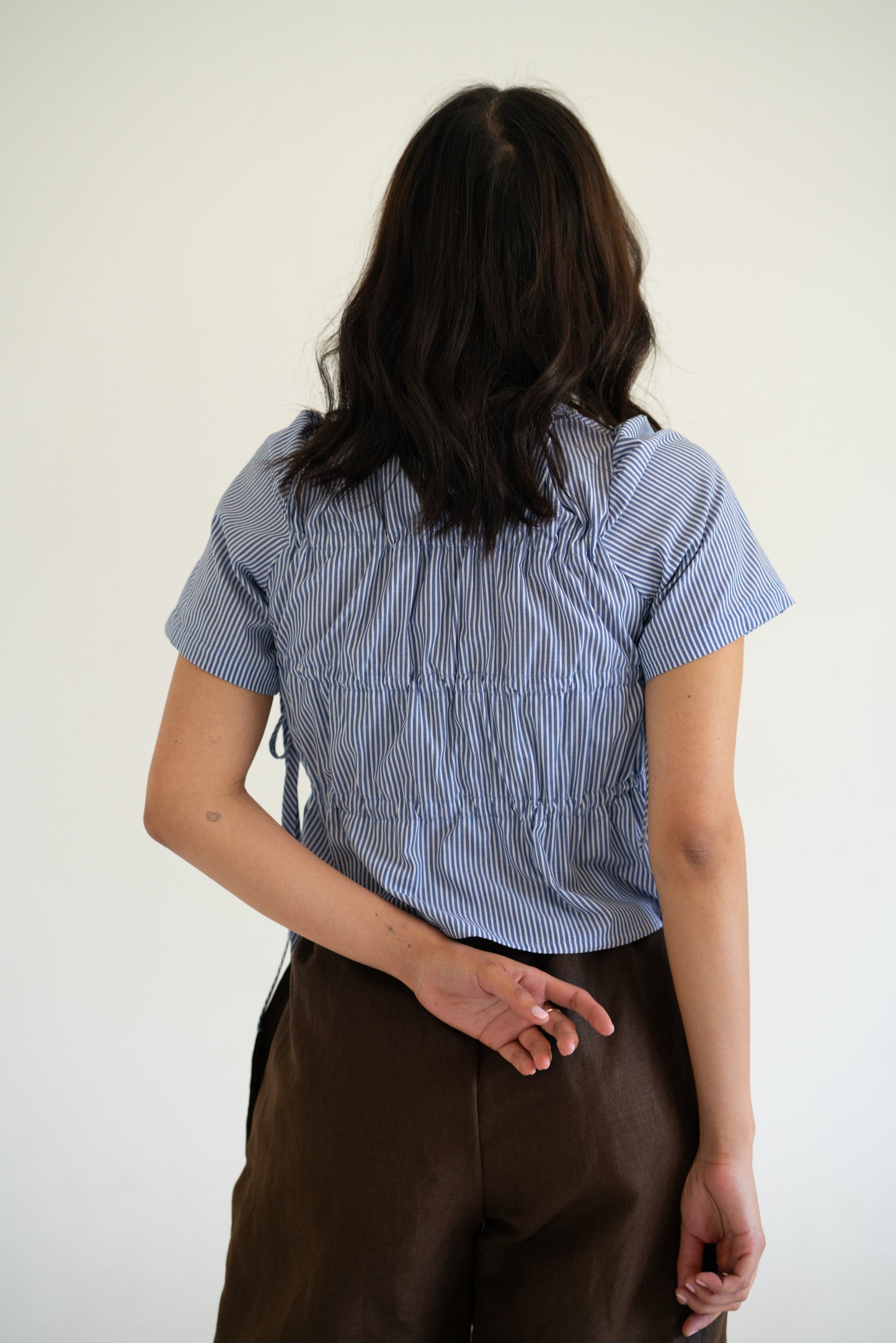 Eden Shirt Blue Stripe
