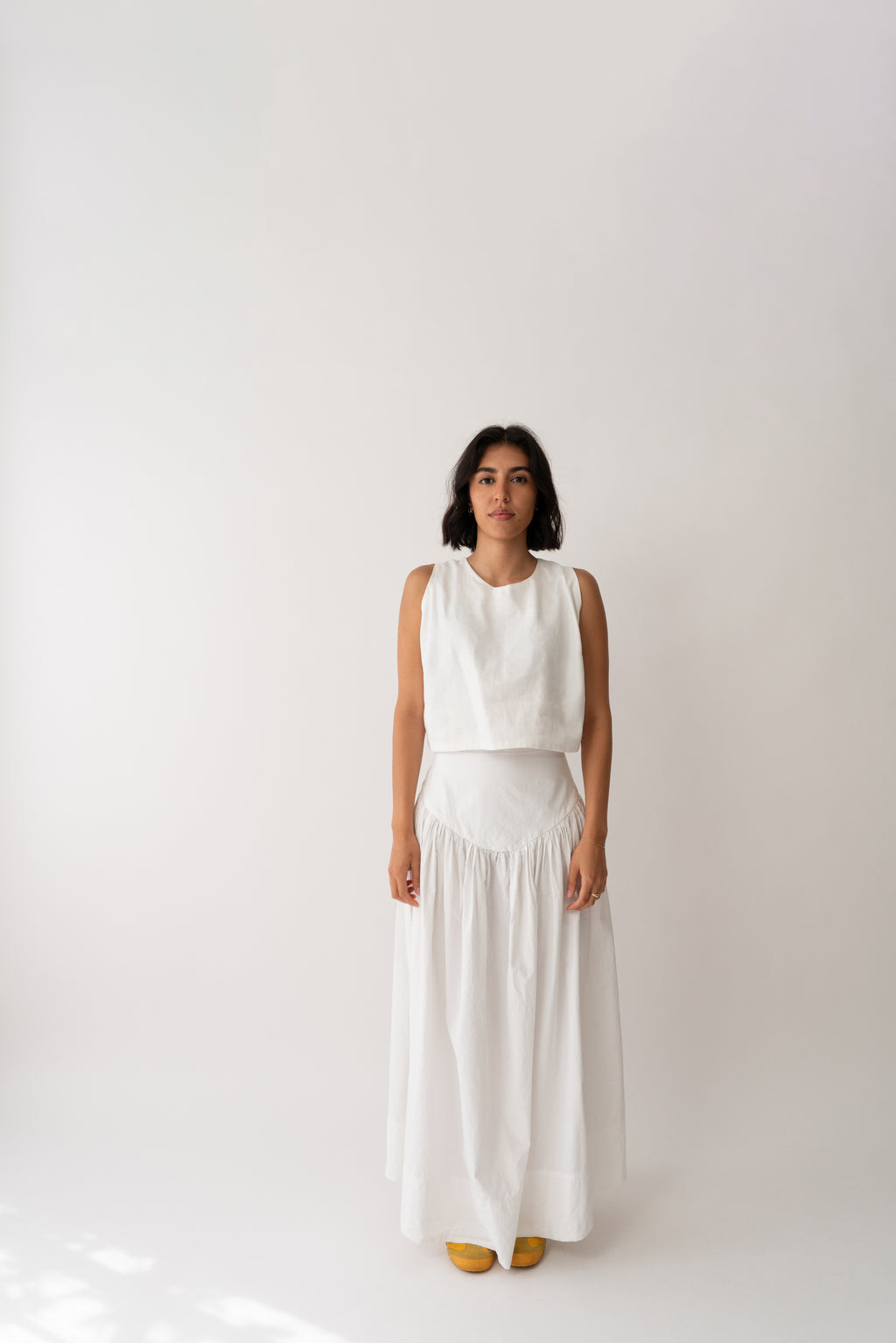 Sarah Skirt White