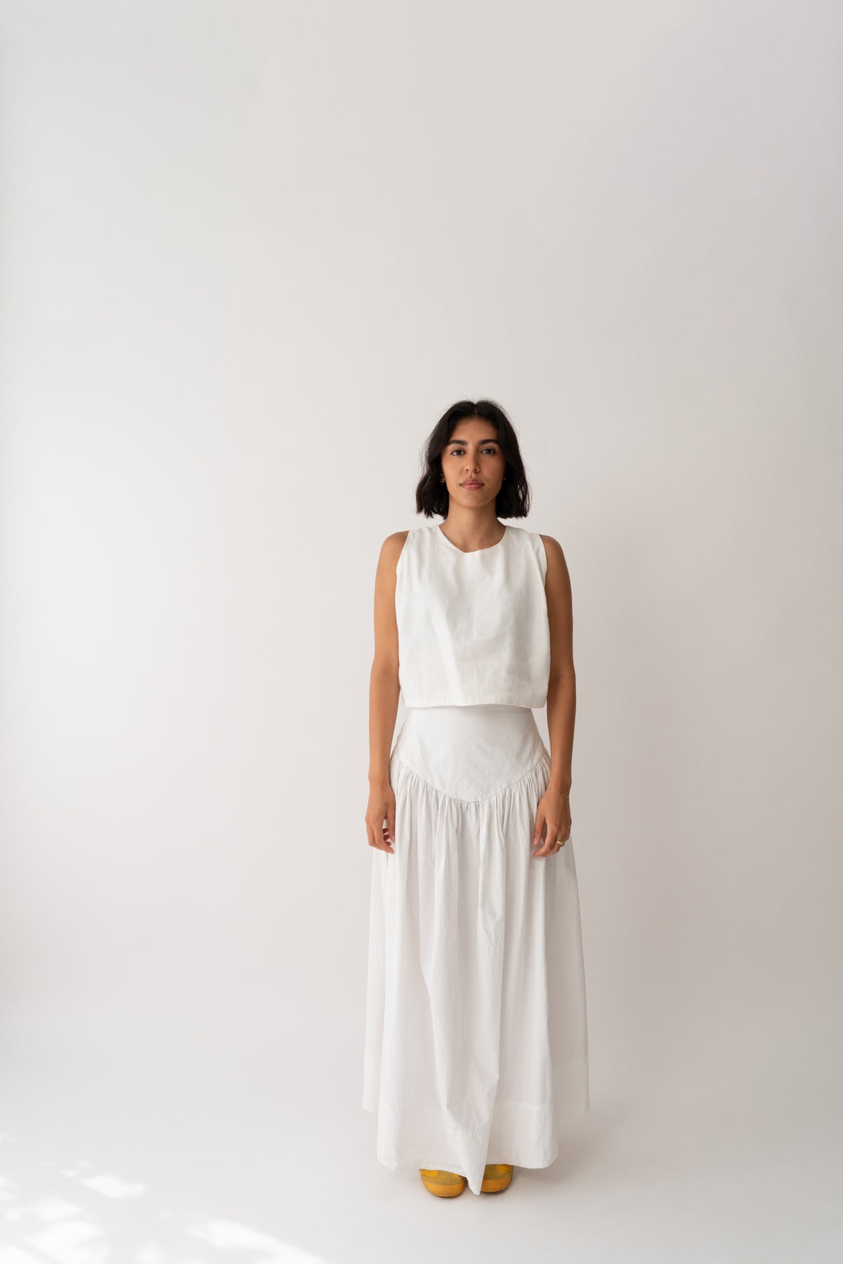 Sarah Skirt White