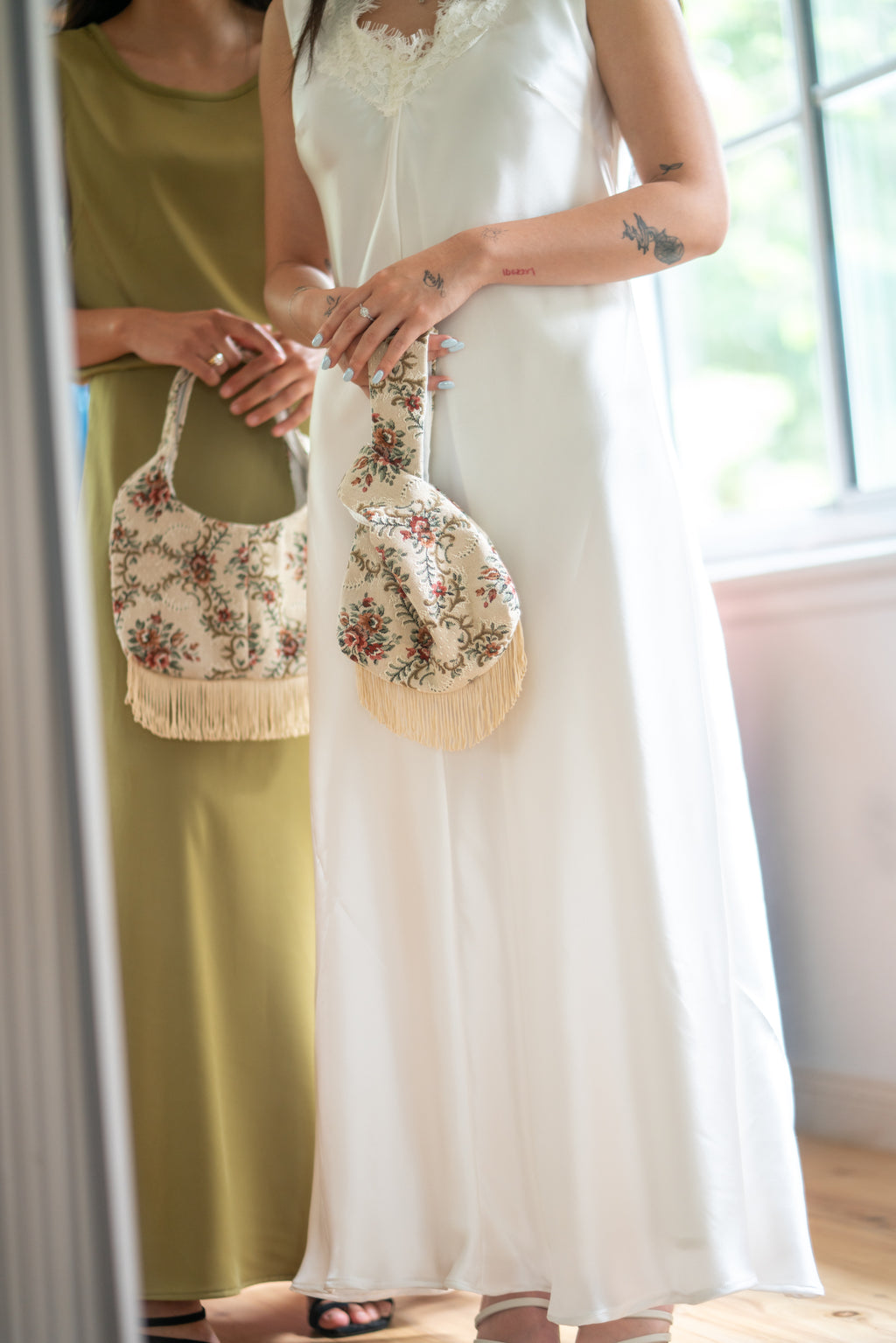 Selah Knot Bag Vintage Cream