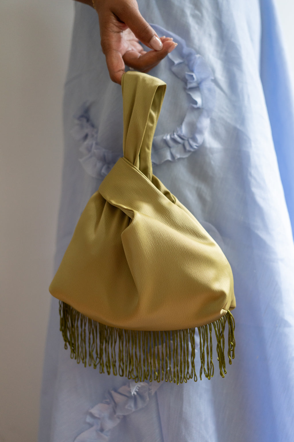 Selah Knot Bag Green