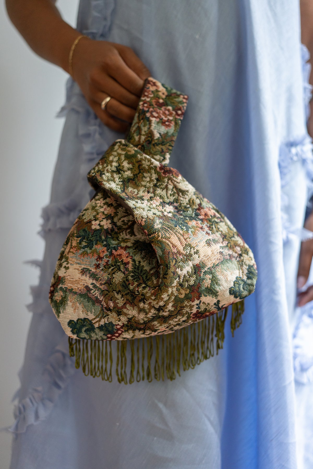 Selah Knot Bag Vintage Green