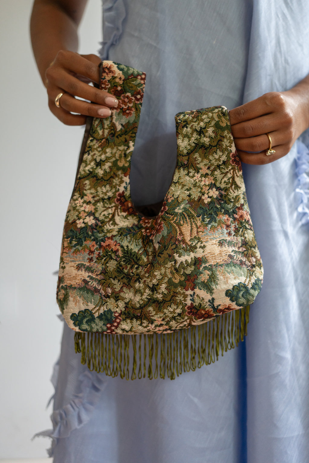 Selah Knot Bag Vintage Green