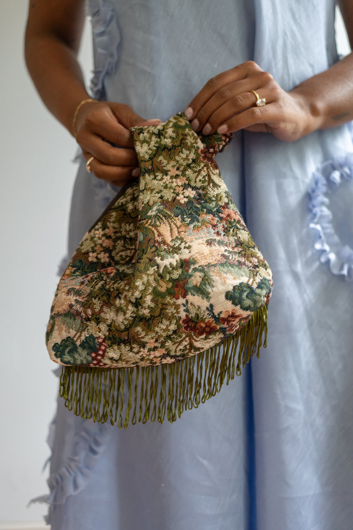 Selah Knot Bag Vintage Green