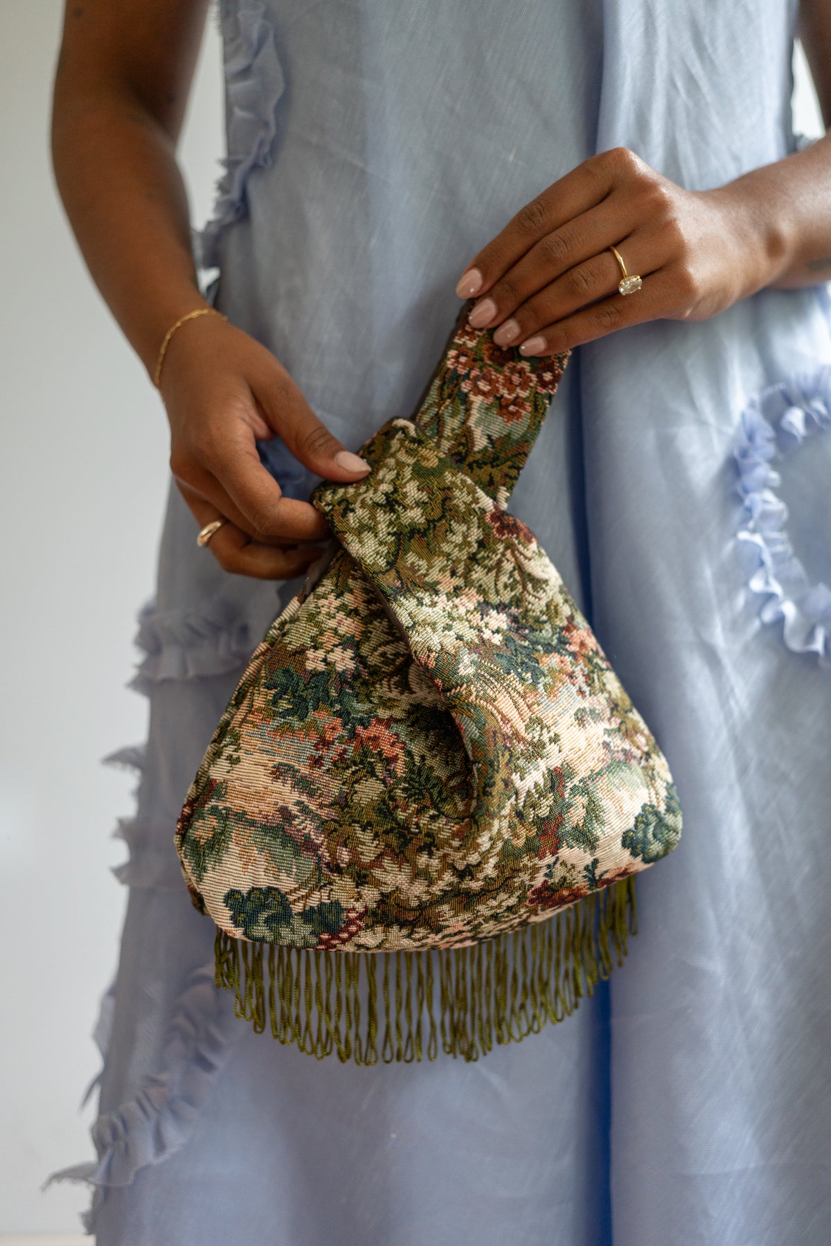 Selah Knot Bag Vintage Green