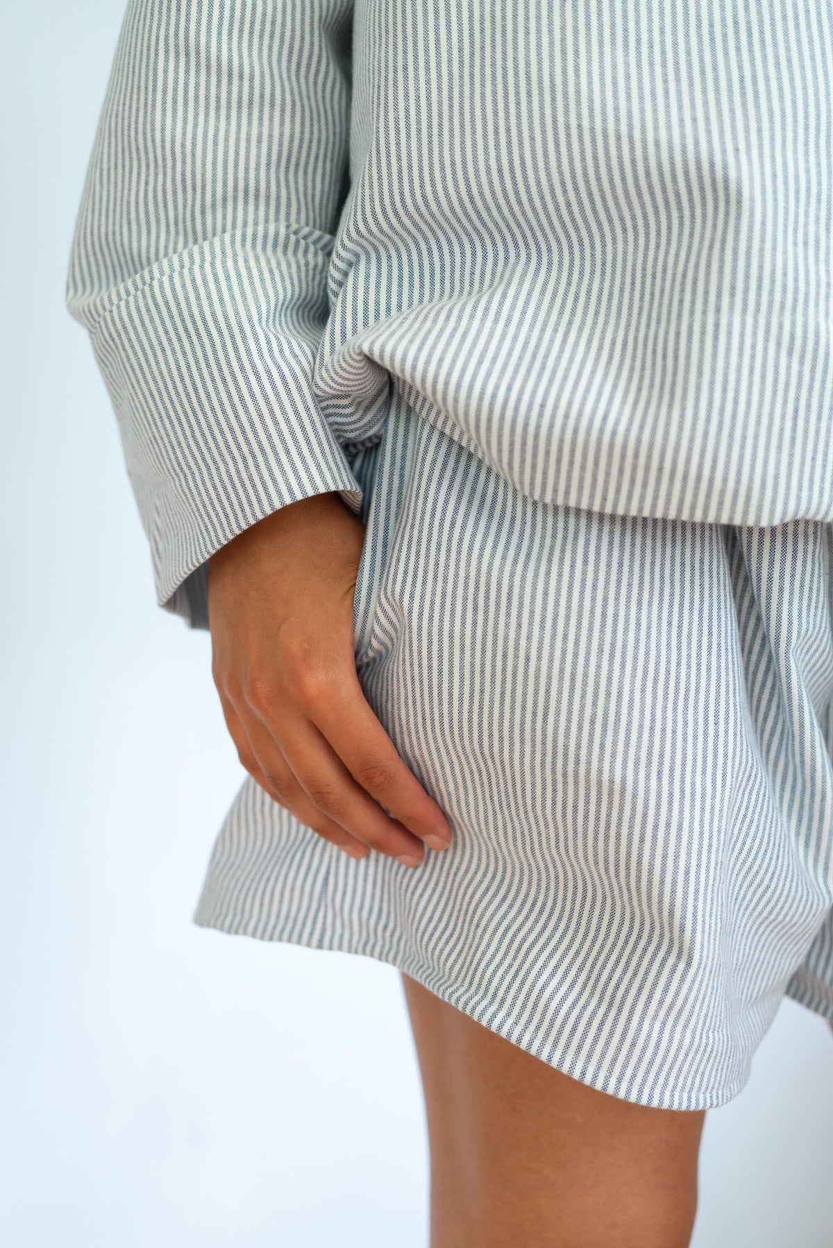 Shiloh Set Navy Stripe
