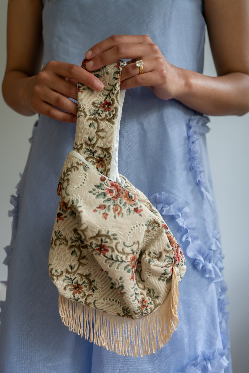 Selah Knot Bag Vintage Cream