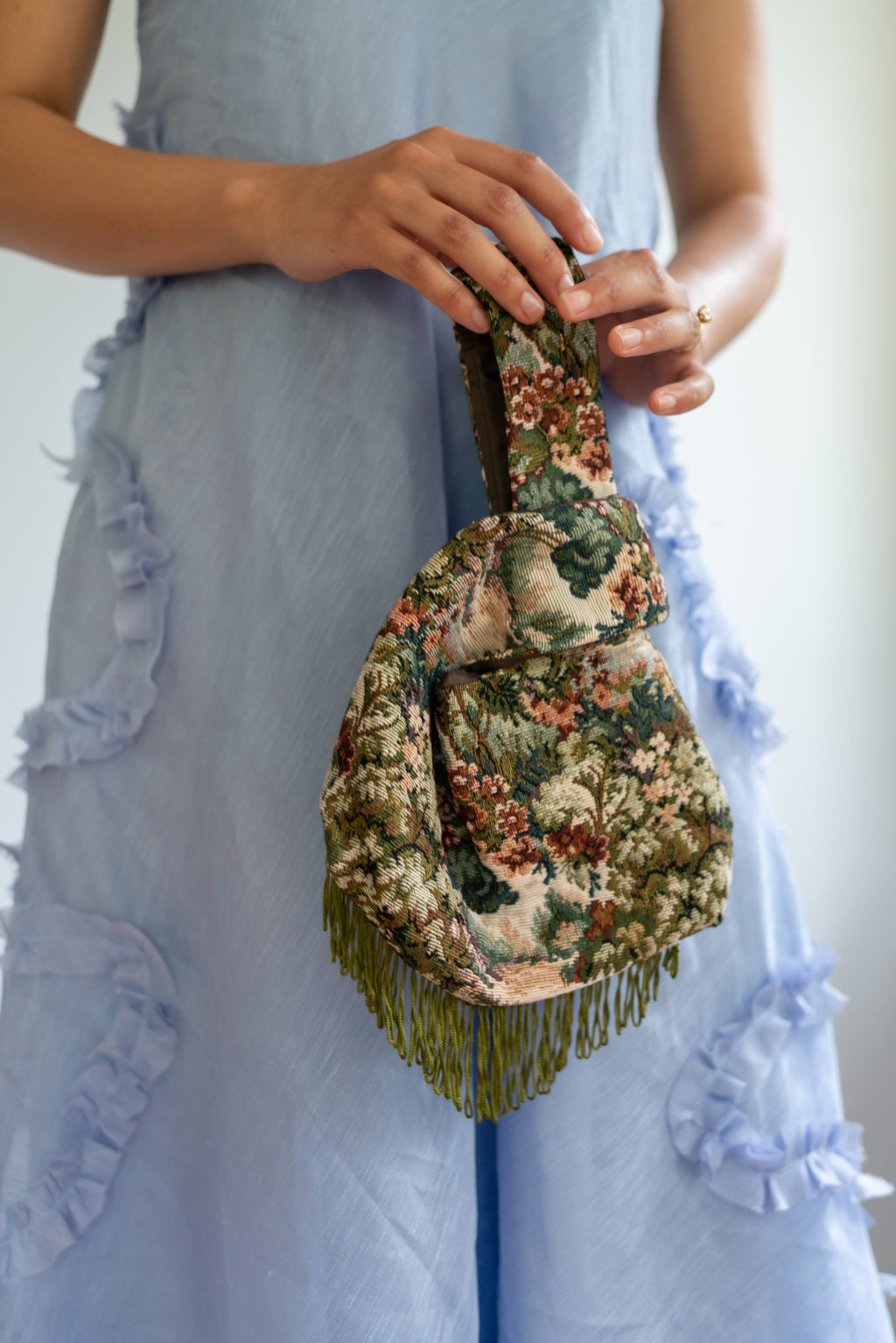 Selah Knot Bag Vintage Green