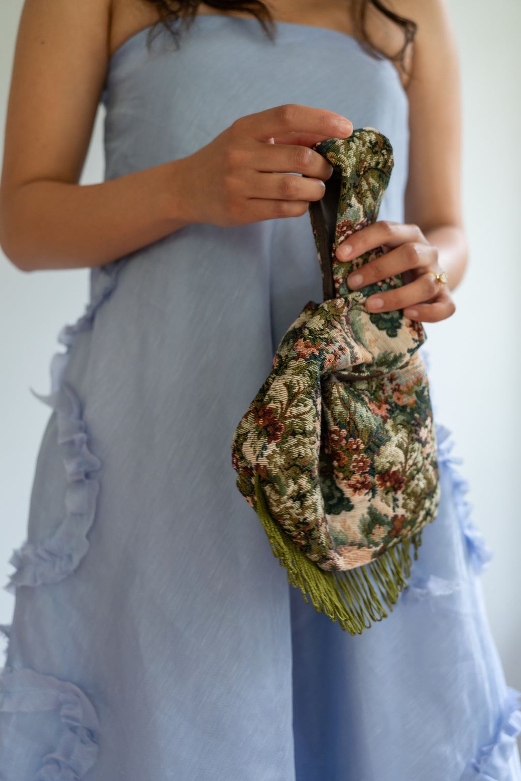 Selah Knot Bag Vintage Green