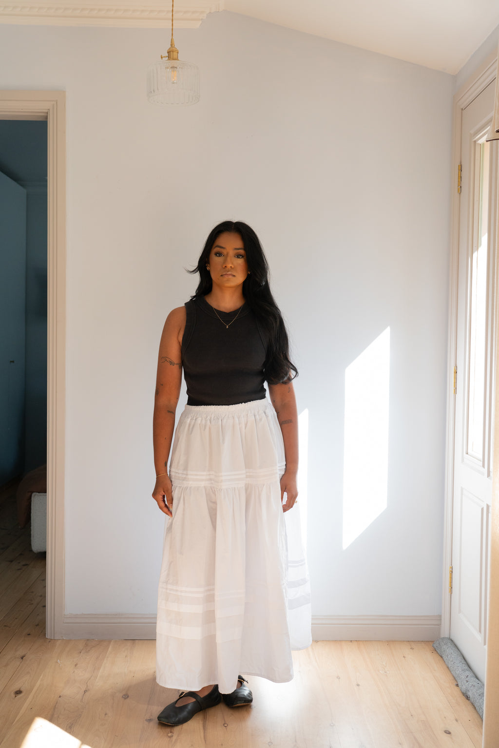 Noa Skirt White