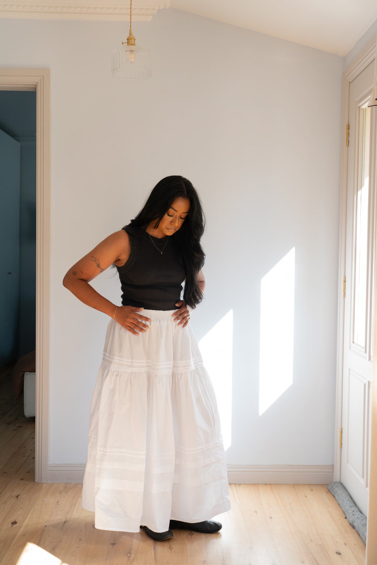 Noa Skirt White