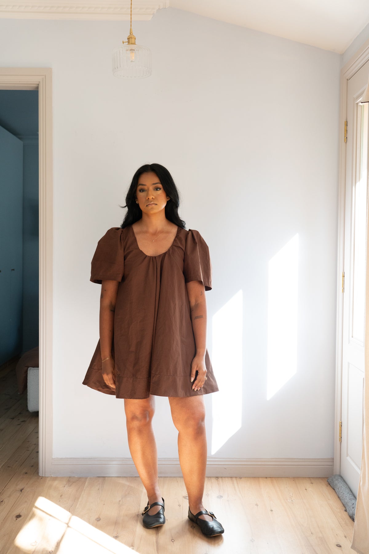 Tabitha Dress Brown