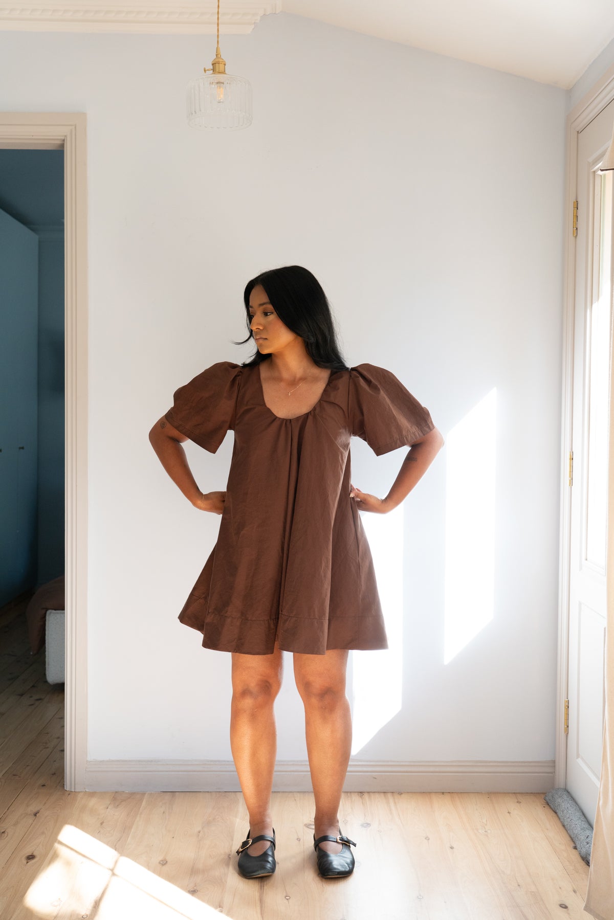 Tabitha Dress Brown