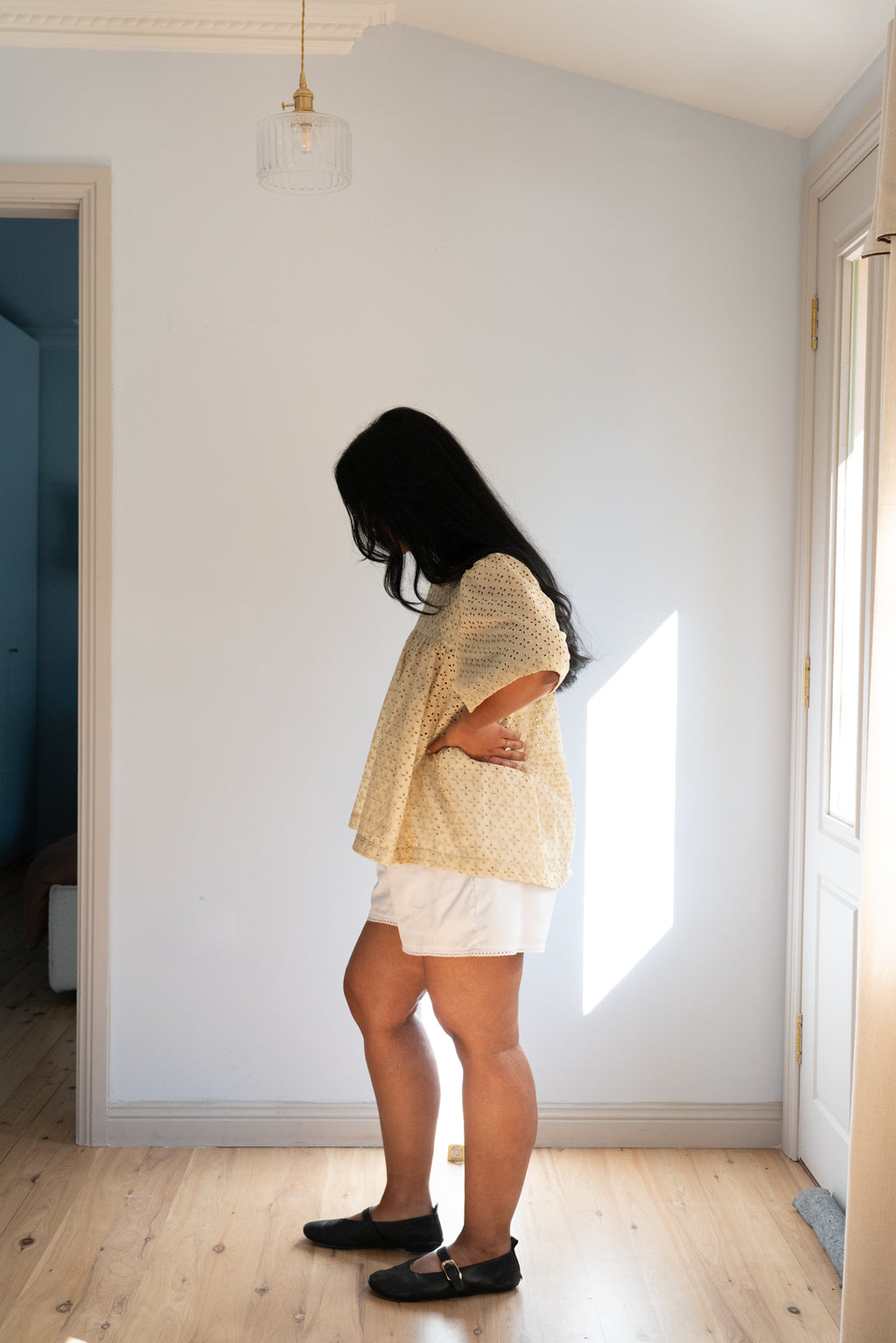 Lydia Top Embroidered