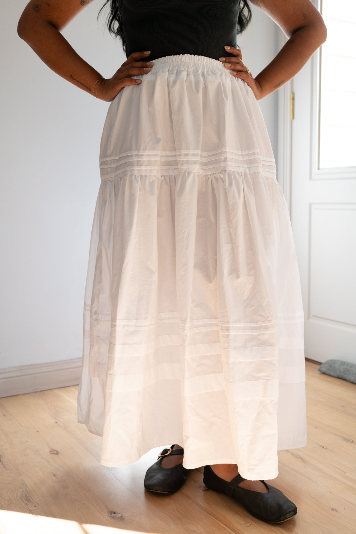 Noa Skirt White