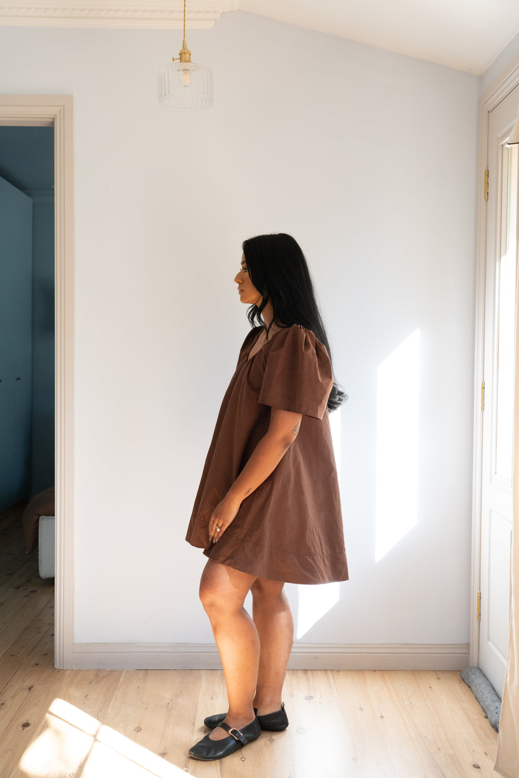 Tabitha Dress Brown