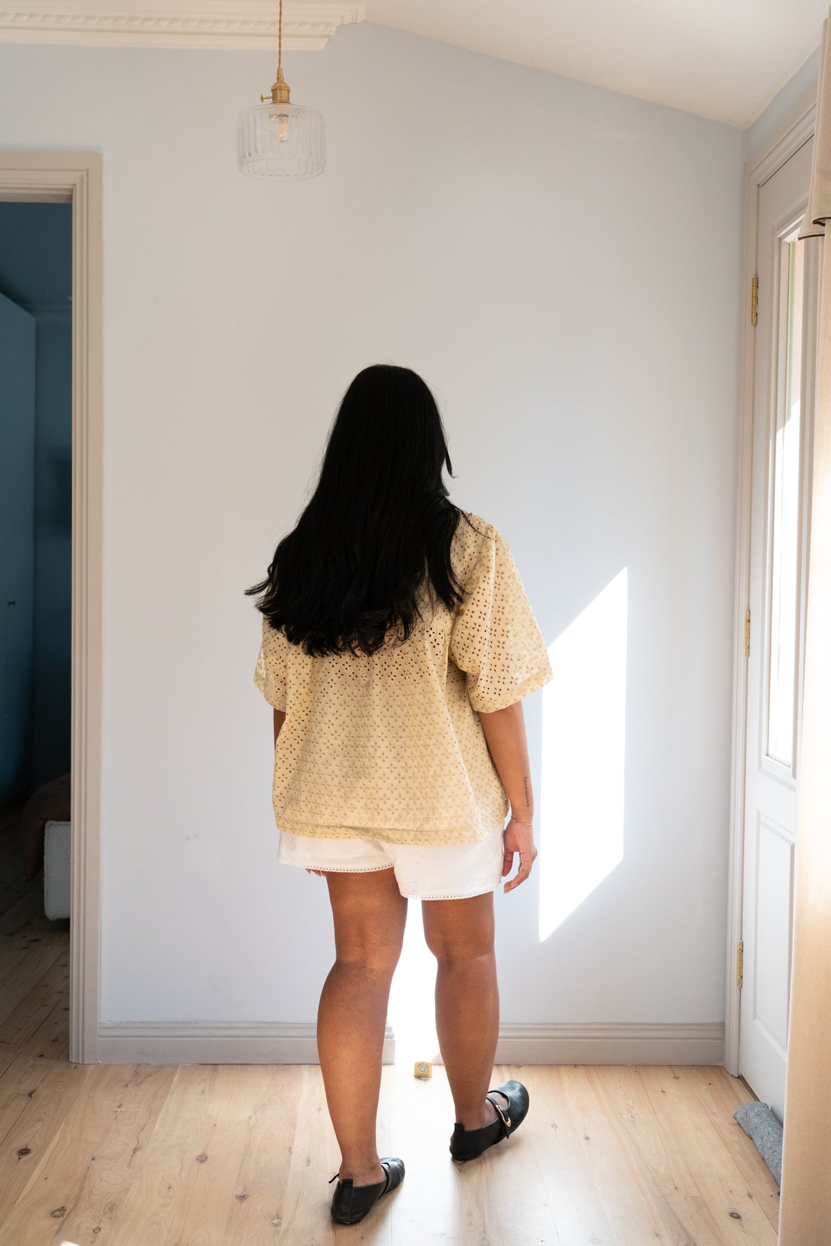 Lydia Top Embroidered
