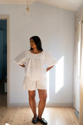 Lydia Top White