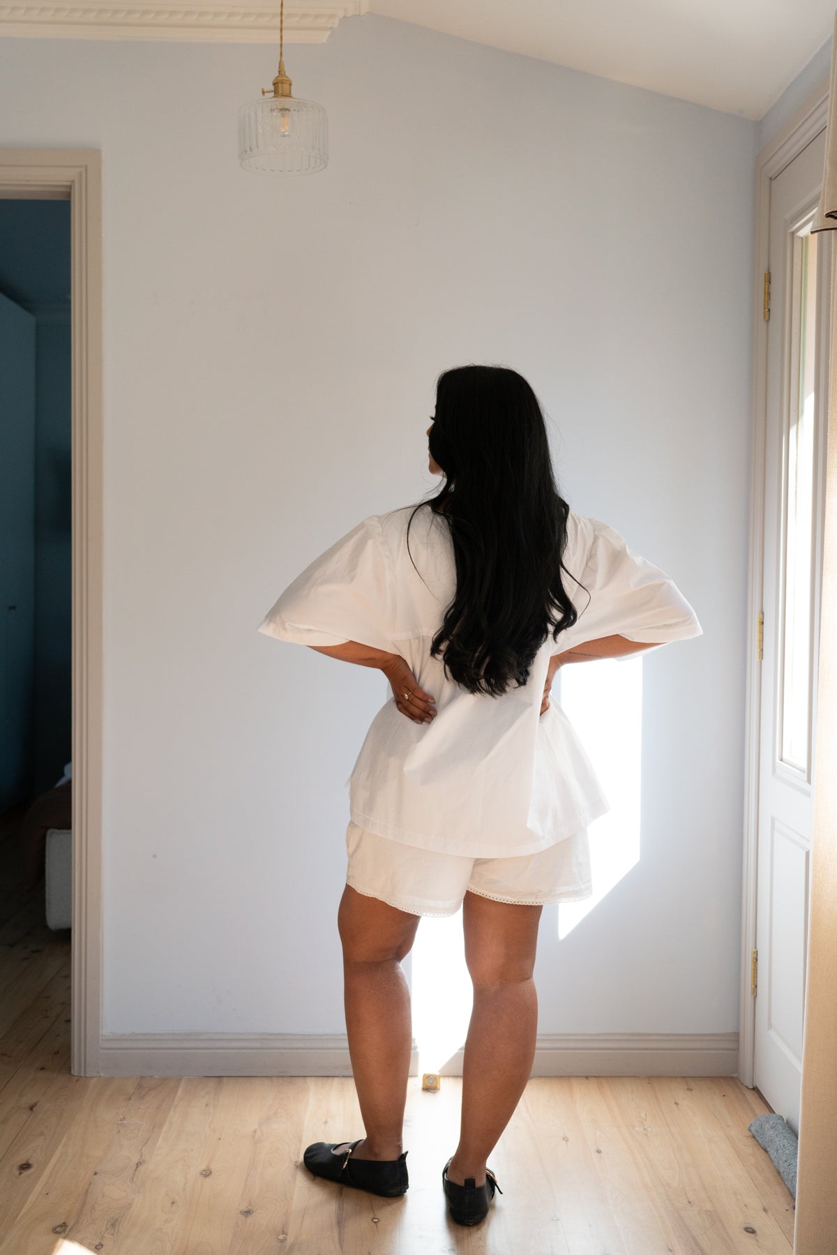 Lydia Top White