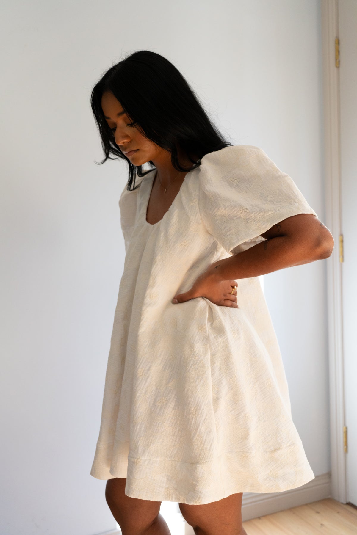 Tabitha Dress Ivory