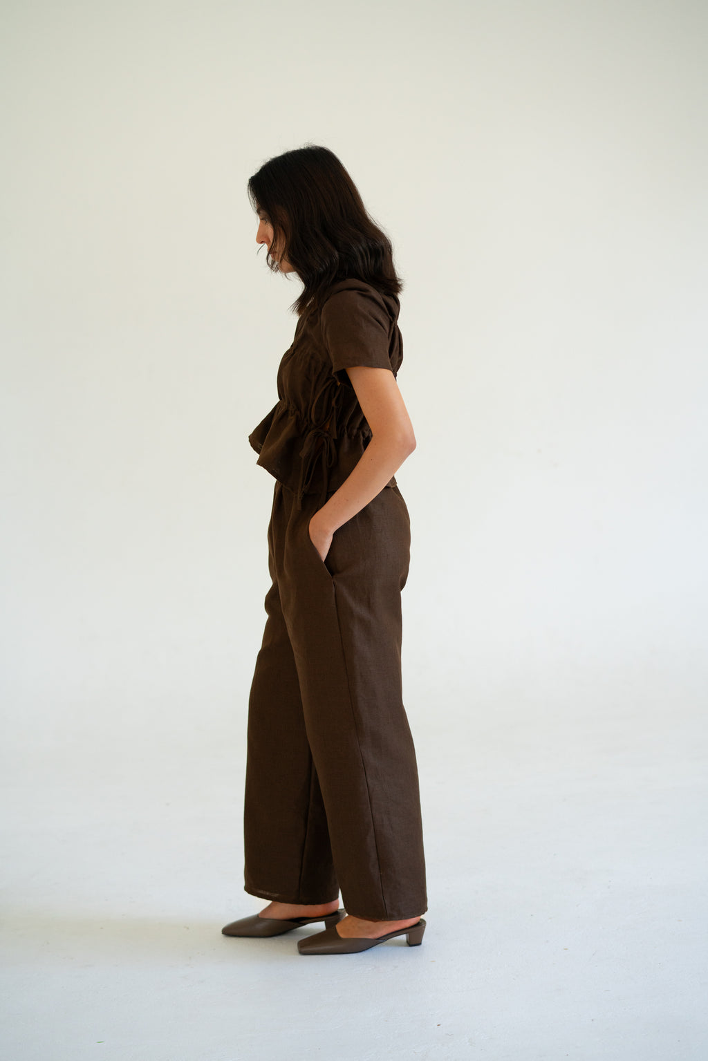 Eden Shirt Chocolate