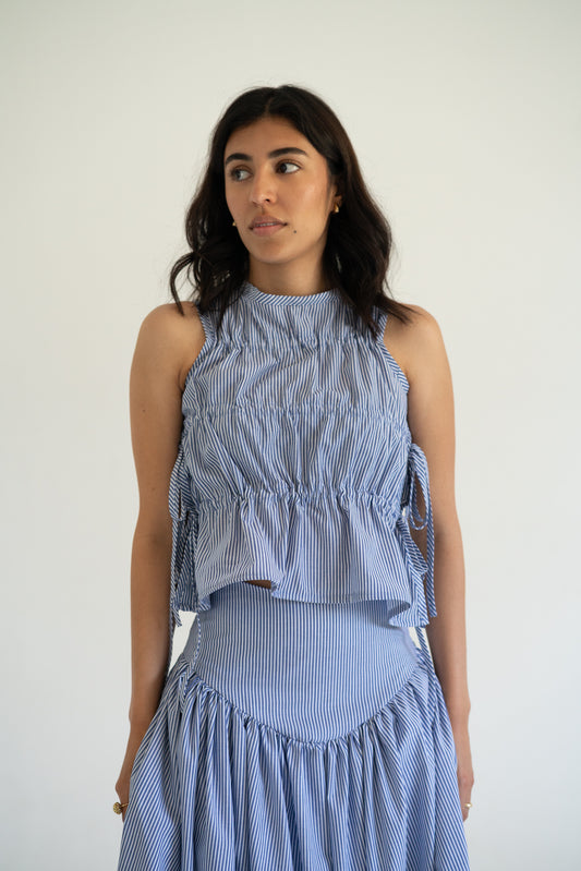 Jordan Top Blue Stripe