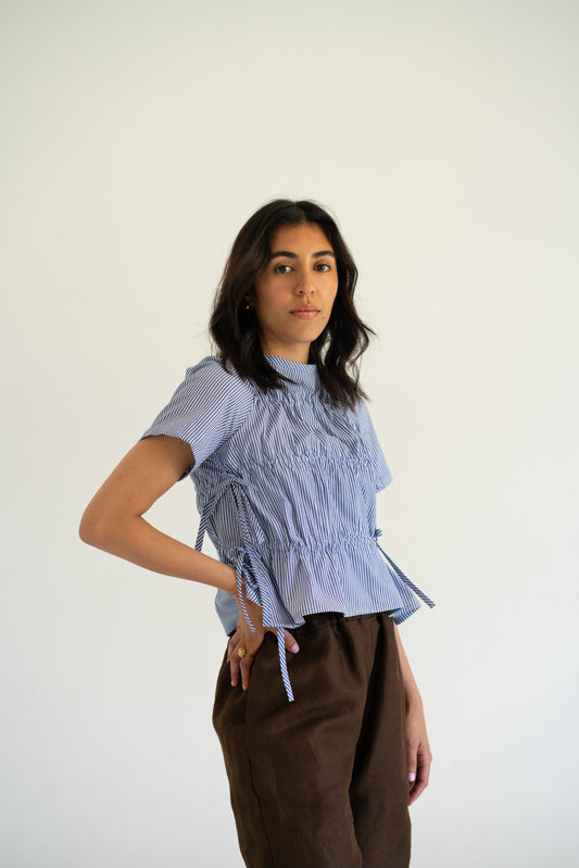 Eden Shirt Blue Stripe