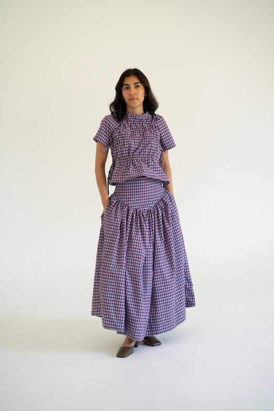 Sarah Skirt Ellison Check