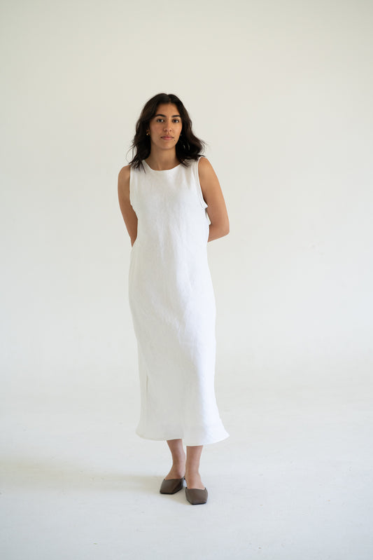 Eden Midi Linen Dress